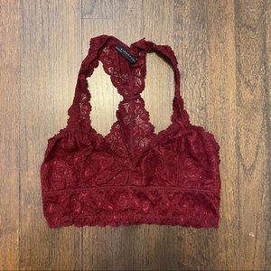 Racerback Lace Bralette